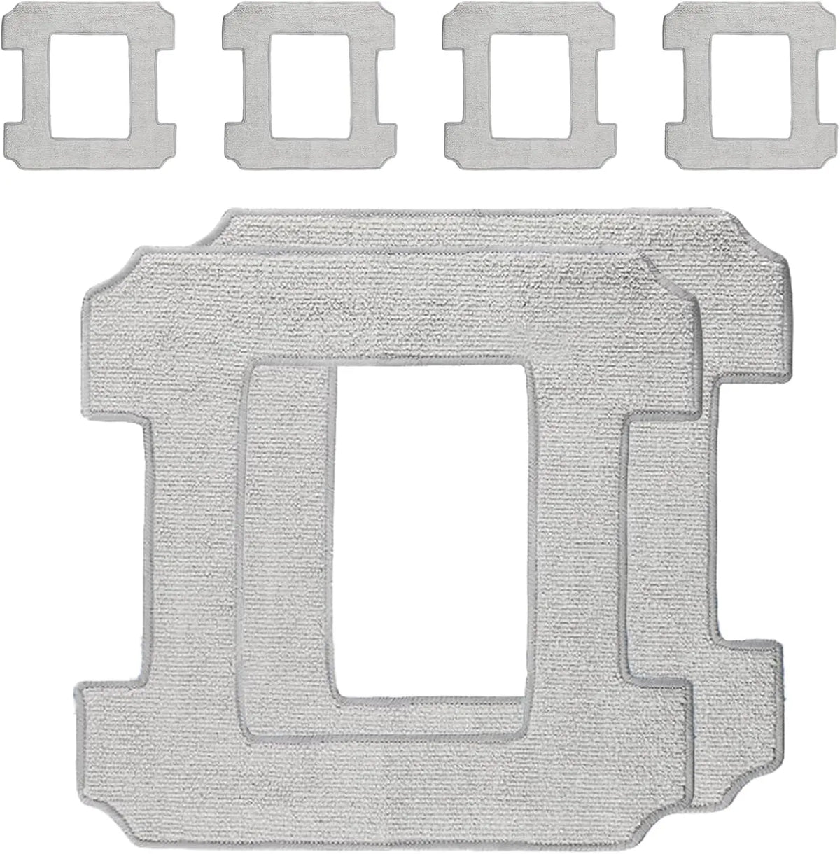 Cleaning Pads for Ecovacs Winbot W1 Pro / W1 / W2 Omni / W2 Robot, Replacement Mop for Ecovacs, Microfibre Mop Cloth Washable