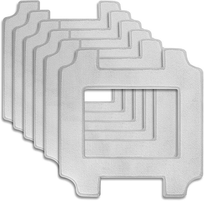 CleanBot R1 Replacement Microfibre Pads — 6 Pack